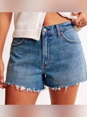 Abercrombie‎ & Fitch 90s Relaxed Jean Shorts Size 29 Stretch
